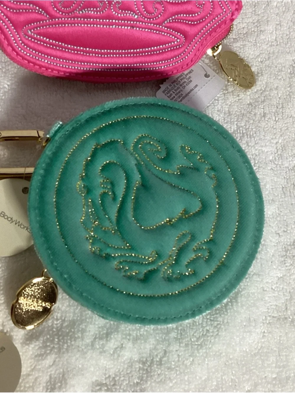 Bath & Body Works Disney Complete Set Princess Coin Purses Bag Charms NEW